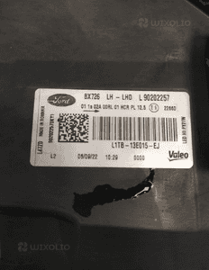 Ford puma ii lampa reflektor przód przedni lewa zwwykła oryginał 12