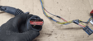Wiązka instalacja drzwi prawy przód Peugeot 307 9642622980 6