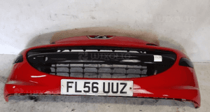 Zderzak przód przedni do peugeot 207 kkn czerwony 1