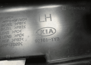 Kia picanto ii lampa przód 9PIN halogenowa lewa 16