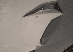 Maska pokrywa silnika ford ka 2 ii F9 biała 3