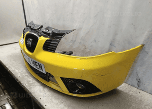 Zderzak przód przedni seat ibiza 3 iii 6L lift fl LS1A żółty halogeny 2