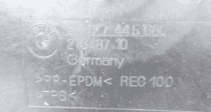 Bmw X3 G01 2017- nadkole osłona dolna prawy przód 7445680 5