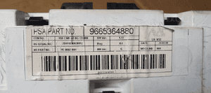 Licznik zegary oryginał Citroen C5 III 2.0 HDI 9665364880 7