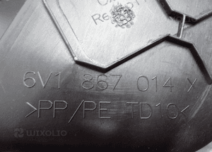 SKODA FABIA III 3 TAPICERKA PRZÓD PRAWY 6v1867014x 10