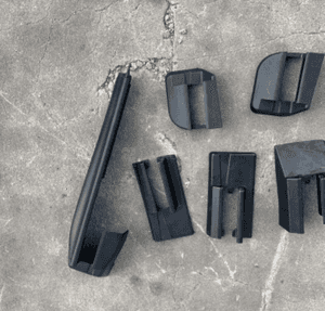 MERCEDES GL 164 listwa dekor plastik słupek czarny amg próg bagażnika uszczelka 11