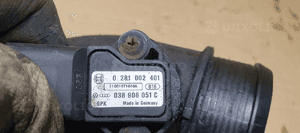 Przewód wąż rura intercoolera VW Touareg 7L6145770G 7L6145795AB 038906051C 6