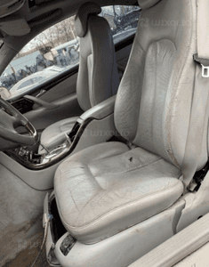 mercedes cl 215 fotel fotele wentylacja grzane jasne szare 2