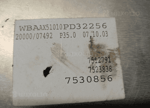 Komputer sterownik silnika BMW 3 E46 1.8i 0261209005 6