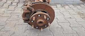 OŚ BELKA ZAWIESZENIE MOST TYŁ TYLNE FORD TRANSIT MK8 BK31-4001-CAJ 3.55 3