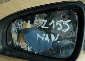 Lusterko manualne lewe opel astra h Z155 oryginał uszkodzone 6