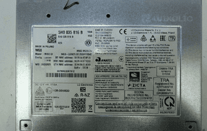 Czytnik multimedia MIB3 vw golf viii 8 5h0035816b 5