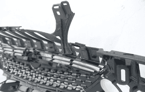 Opel adam 2012- atrapa grill zderzak przód 13355289 12
