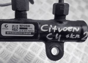 LISTWA WTRYSKOWA  Z CZUJNIKIEM 9681649580  CITROEN C4 2.0 HDI ! 2