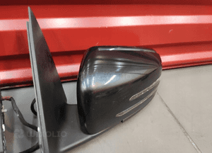 Mercedes c-klasa W204 lift lusterko lewe 9 pin 7+2 kolor 197 oryginał ładne 5
