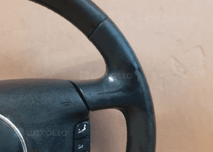*KIEROWNICA AUDI A3 A4 A6 A8 CZARNA SKÓRA AIR BAG PODUSZKA POWIETRZNA MULTI MULTIFUNKCJA (Lok. 243) 3