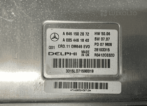 Sterownik silnika Mercedes W204 2.2 CDI A6461502072 5