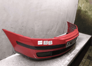 Zderzak przód przedni do skoda octavia ii 2 8151 czerwony 3