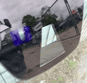MERCEDES E 207 szyba przód przednia czujnik kamera 3