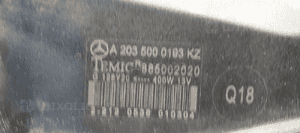 Wentylator chłodnicy wentylatory Mercedes C-Klasa W203 A2035000193 8
