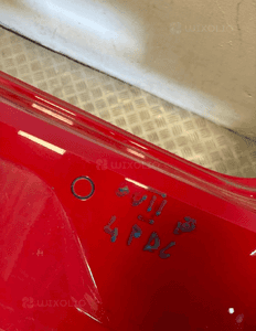 Zderzak tyl tylny 4 pdc vw golf vii 7 lift LY3D fv 2