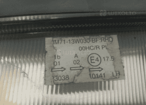 Przod przednia lampa lewa mazda 2 dy 2