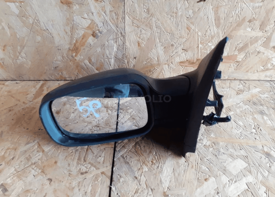 Lusterko elektryczne lewe renault clio iii 3 5-PIN czarny mat oryginał wysyłka! 3