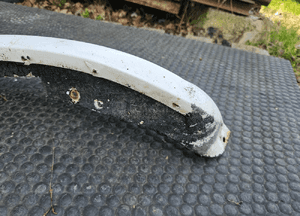 Oslona Listwa Nakladka Blotnika Blotnik Tyl Tylna Lewa Prawa Mercedes Sprinter VW LT 96-05r 8