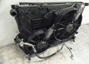 Audi Q7 4L 3.0 tdi wentylatory komplet 7L0121203 10