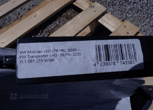 DYWANIKI WELUROWE PRZÓD VW TRANSPORTER T6 NOWE 7L1061275 2020- ORYGINAŁ 4