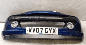 Zderzak przód przedni do peugeot 207 urban move eged granat granatowy halogeny 1