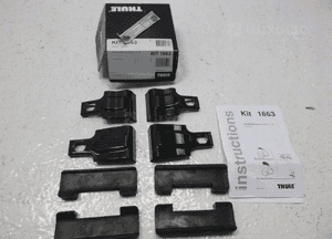 Range rover evoque zestaw kit montażowy kit 1663 thule 2