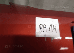 Zderzak przód przedni ford fiesta MK6 vi lift fl T5 rudy pomarańczowy halogeny 2