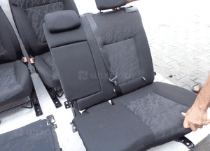 FOTELE SIEDZENIA MATERIAŁ KOMPLET PEUGEOT 3008 I 6