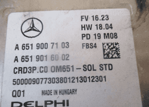 STEROWNIK SILNIKA MERCEDES SPRINTER W907 W910 A6519007103 A6519016002 2