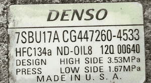 BMW X5 F15 X6 F16 M50D  3.0 D kompresor sprężarka klimatyzacji 447260-4533 2