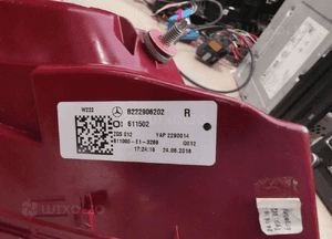Lampa prawy tył Mercedes-Benz S W222 B222906202 4