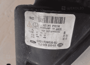 Lampa przednia przód lewa prawa galaxy MK3 6M21-13W029-BJ 6M21-13W030-BJ uk 11