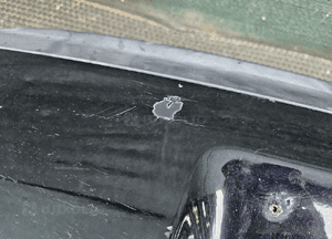 Zderzak Tył Tylny Czarny Podswietlanie Tablicy Lampki Spojler VW Golf IV 4 16