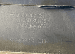 Vw golf plus lift 5M0 zderzak przedni 6XPDC 09-14 6