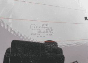 Klapa Pokrywa Bagażnika Szyba Granatowa LZ5L Audi A4 B6 Kombi Avant 7