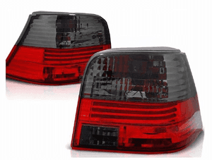 Lampy tylne do  vw golf iv 4 hatchback od 1997 do 2003 clear red smoke 1