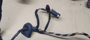 Wiązka instalacja drzwi lewy przód Peugeot 407 9660503180 4