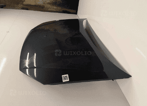 Maska pokrywa silnika vw volkswagen polo 9N3 lift fl LC7V szara grafitowa 2