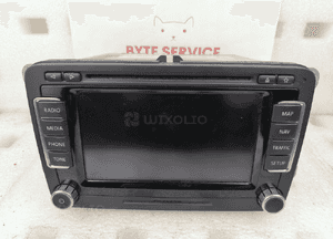 VW VOLKSWAGEN RNS 510 Radio Nawigacja Multimedia 7F0035680 Ekran nie działa 1