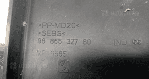 PEUGEOT 508 podszybie przednie  9686532780 3