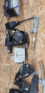 Konsola Airbag pasy Renault Scenic II poduszki komplet 10