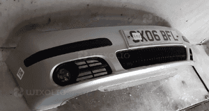 Zderzak przód przedni do skoda fabia i 1 lift fl 9102 srebrny halogeny 4