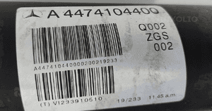 Wał pędny napędowy mercedes vito W447 2.2 cdi A4474104400 4474104400 14-19 7