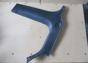 Wnętrze plastiki środek honda jazz iii 3 08- 9